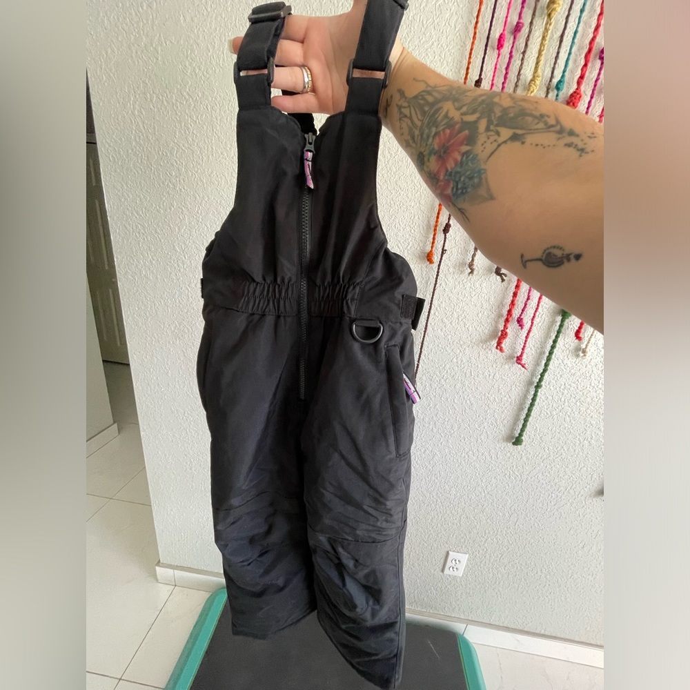 Toddlers water resistant snow bib